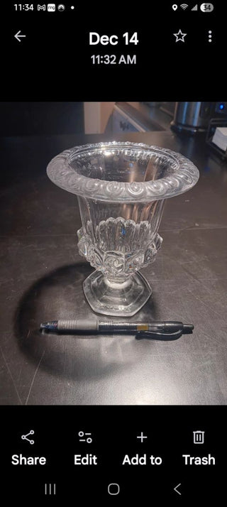 Glass Urn Vase