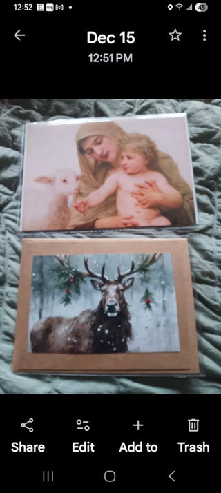 Christmas Stagg Card