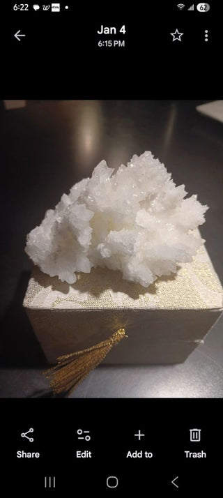 White Crystal 4"