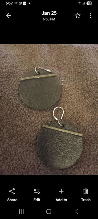 Leather Earrings