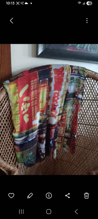 City Scape Scarf/Pareo