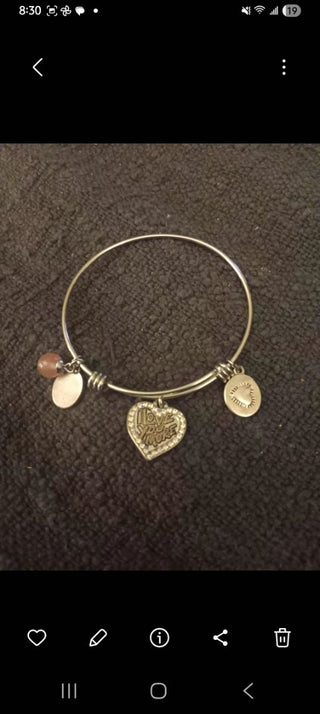 Alex & Annie Heart Bracelet