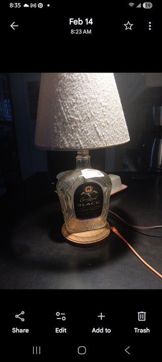 Crown Royal Black Lamp