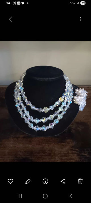 3 Strand AB Crystals