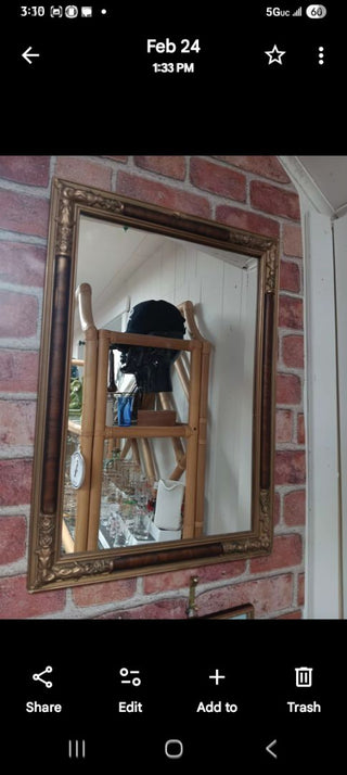 Wood Framed Mirror