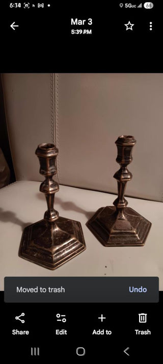 English SP Mini Candlesticks