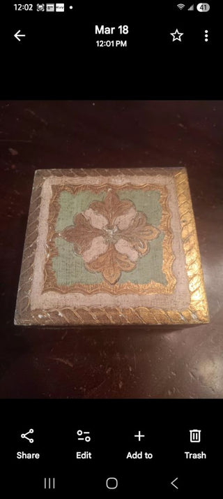 MCM Italian Trinket Box