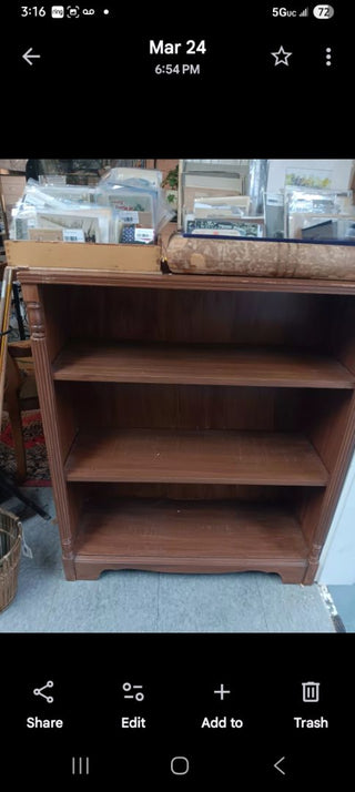 Wood Bookcase