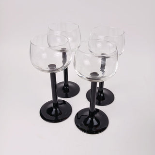 Set of 4 Gothic Home Stemware Made in France