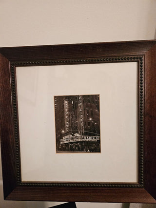 Wolodymyr Gritsik Framed Radio City Music Hall Print