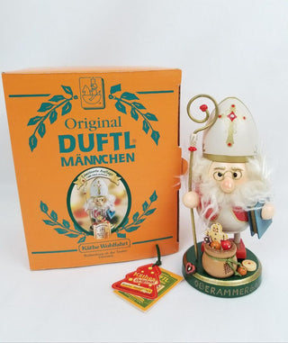 Vintage German Incense Burner Kathe Wohlfahrt St Nicholas