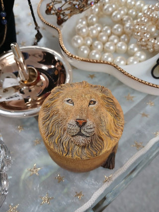 Leo Lion Trinket Box
