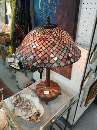 Purple Table Lamp