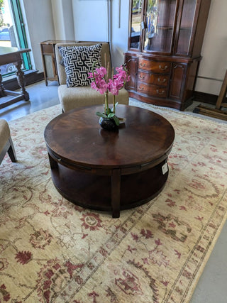 Solid Wood Round Coffee Table