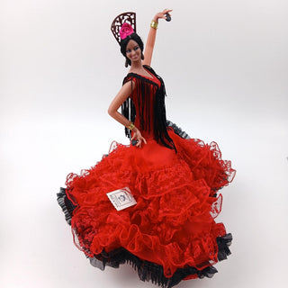Flamenco Dancer Doll 10"