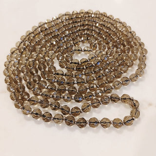 Smokey Quartz Beads Single Strand