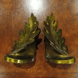 Oak Leaf Bookends