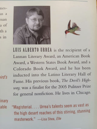 Book The Hummingbirds Daught by Luis Alberto Urrea