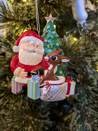 Rudolph The Red Nose Reindeer¬Æ With Tree Ornament