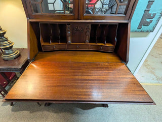 Beautiful 4 Drawer Mahogany Secretary Cabinet