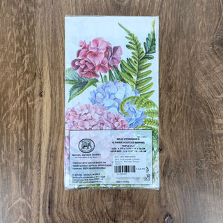 Wild Hydrangea Hostess Napkin | Michel Design Works