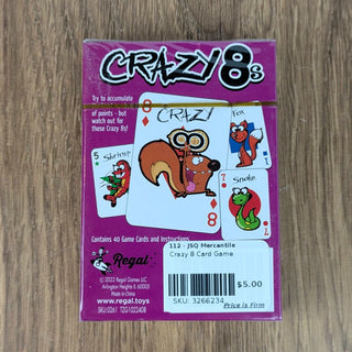 Crazy 8 Card Game