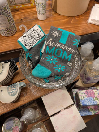 Awesome Mom Socks | One Size Fits Most