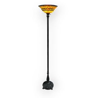 Stain Glass Tall Floor Lamp