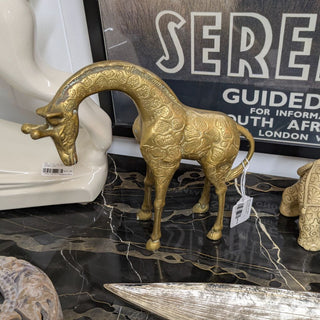 MCM Brass Giraffe