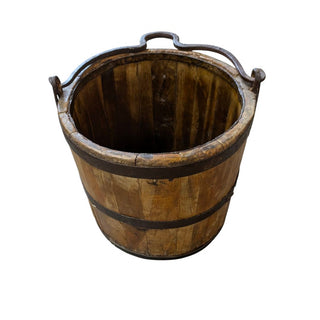 Vintage Water Bucket (Chinese) 12Wx12Dx12H