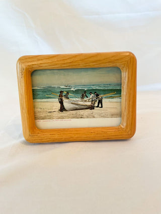 Launching a Life Boat Art & Frame