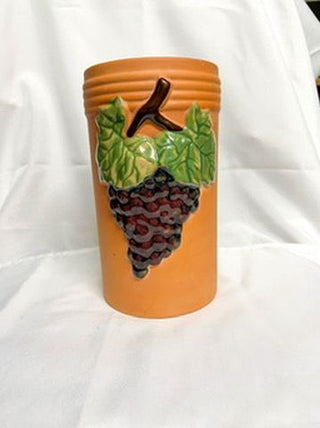 Raised Grapes Terracotta Wine Chiller