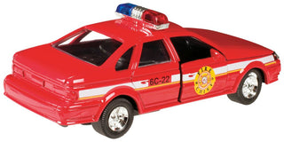 Pull Back Fire Chief Toy
