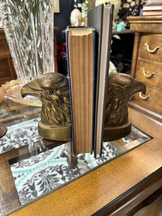 Scented eagle bookends brass - 2.5"W x 3"D x 5.5"T