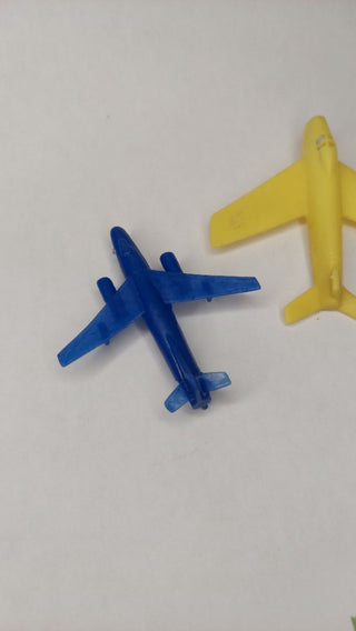 Two 1950s plastic airplanes