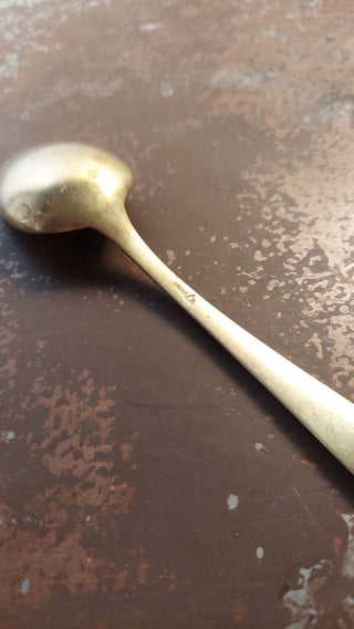 15. 1920s Regal Oval Place Spoon(Dirigold, Clover Backstamp) by Dirilyte-Dirigold - Goldware flatware