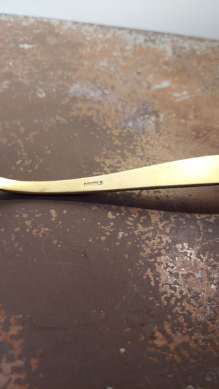 20. 1920s Regal Solid Gravy Ladle(Dirigold, No Clover Backstamp) by Dirilyte-Dirigold - Goldware flatware
