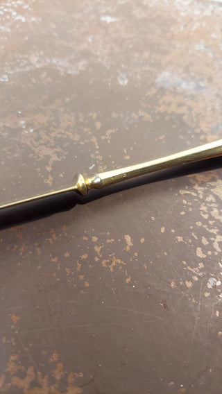 21. 1920s Regal Dessert Spread Knife (Dirigold, No Clover Backstamp) by Dirilyte-Dirigold - Goldware flatware