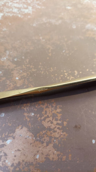 Rare Find - 1920s Paper Knife aka letter opener(Dirigold, No Clover Backstamp) by Dirilyte-Dirigold - Goldware flatware
