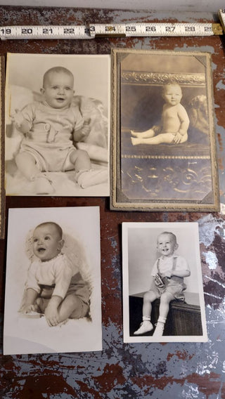 Baby & Toddler - 10 Antique & Vintage photo bundle