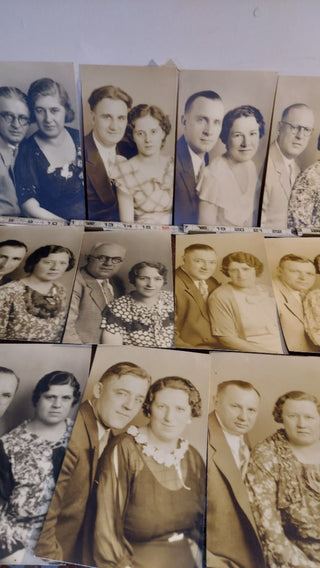 Couples Portrait - 21 Antique & Vintage photo bundle