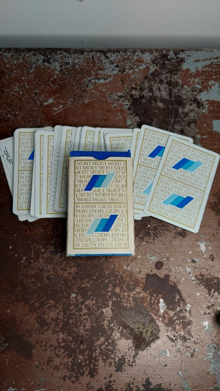 1970s Merit Cigarettes Promotional Deck of Playing Cards - tobacciana - AS-IS