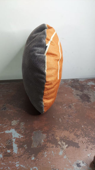 11" Pumpkin Cottage Farmhouse Decorative Accent Pillow - Locally Made