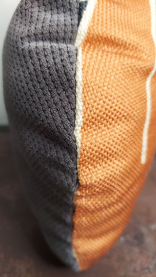 11" Pumpkin Cottage Farmhouse Decorative Accent Pillow - Locally Made