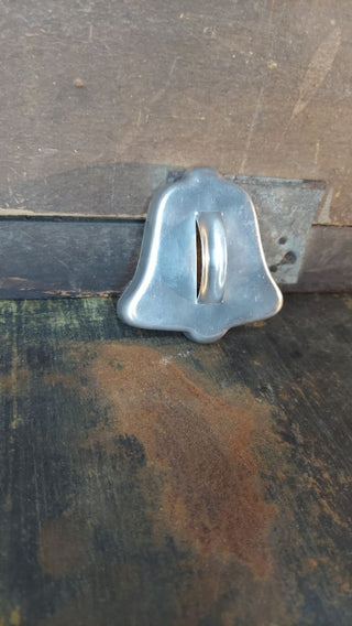 1950s Bell aluminium cookie cutter (As-Is)