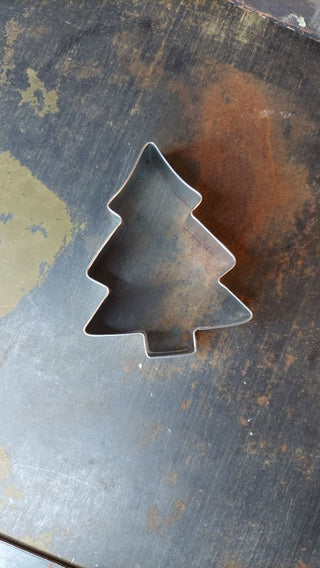 Christmas tree cookie cutter