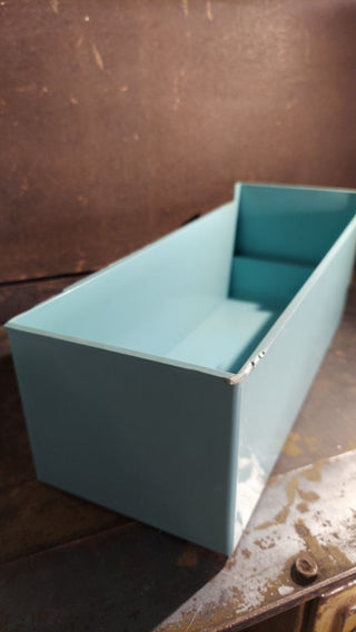 Aqua Teal - Beautiful Midcentury Designed Ice Cube Drawer Bin - perfect storage