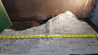 Large Green Square - Marshall Field's Gift Box with Marshall Fields & Company Tissue