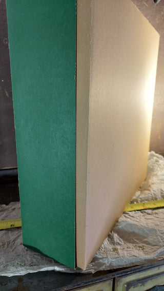 Large Green Square - Marshall Field's Gift Box with Marshall Fields & Company Tissue