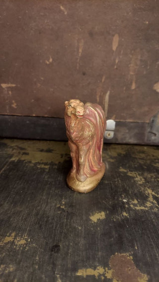 Midcentury Chalkware Standing Camel - Christmas Nativity Creche figurine. 3-1/2" Home Decor Holiday Stable Scene